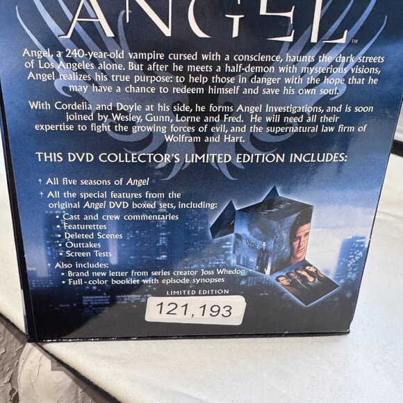 🎬 Rare Limited Edition DVD Collectors Angel TV Show - All Seasons (1-5) 121,193 - Picture 2 of 16